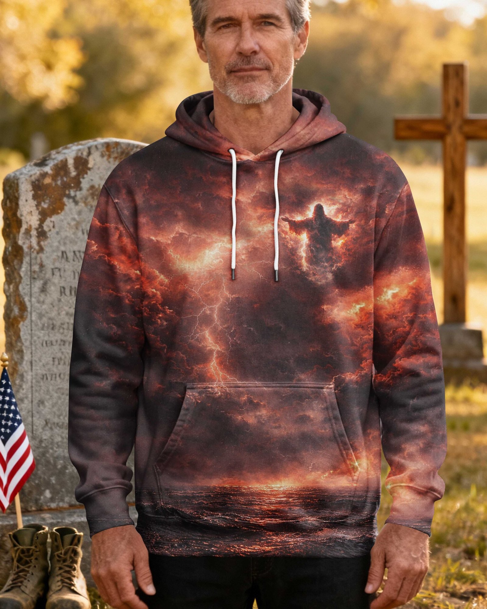 Heaven Will Break The Silence Hoodie - Image 3